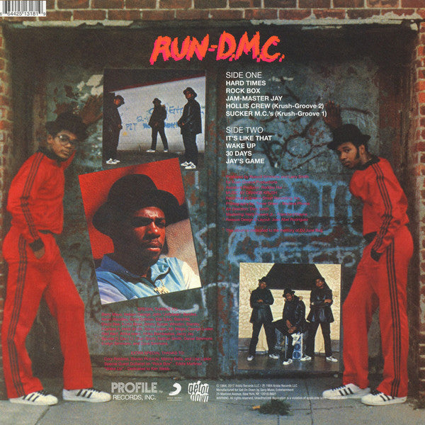 Run-DMC : Run-D.M.C. (LP, Album, RE)