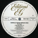 Harold Budd / Brian Eno With Daniel Lanois : The Pearl (LP, Album)