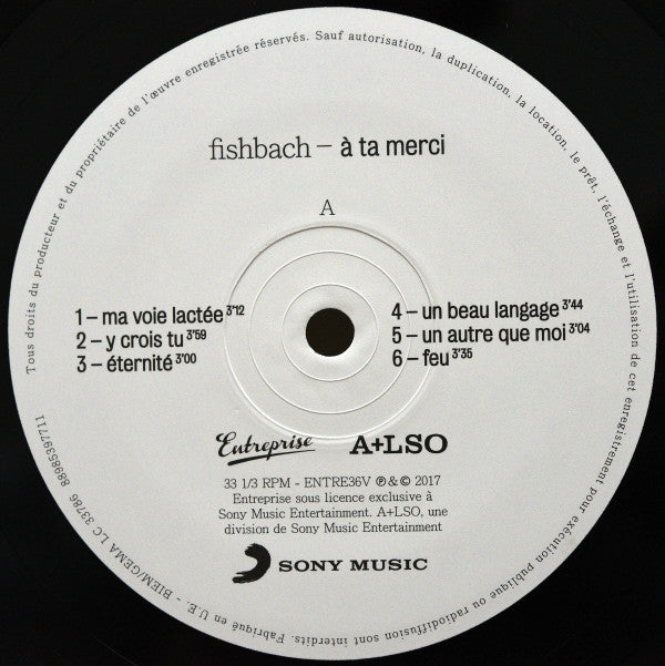 Fishbach : À Ta Merci (LP, Album)