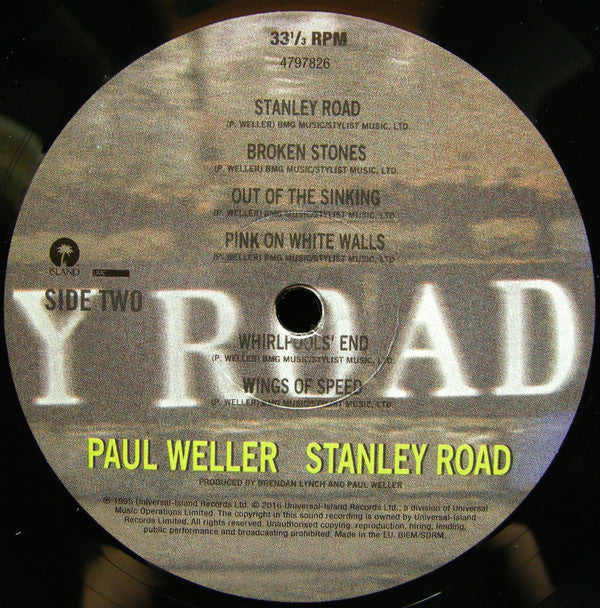 Paul Weller : Stanley Road (LP, Album, RE)