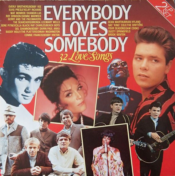 Various : Everybody Loves Somebody (32 Love Songs) (2xLP, Comp, Gat)