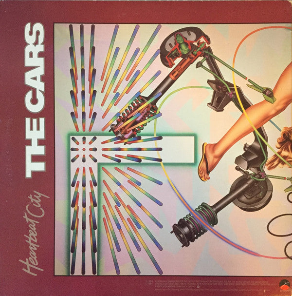 The Cars : Heartbeat City (LP, Album, Car)