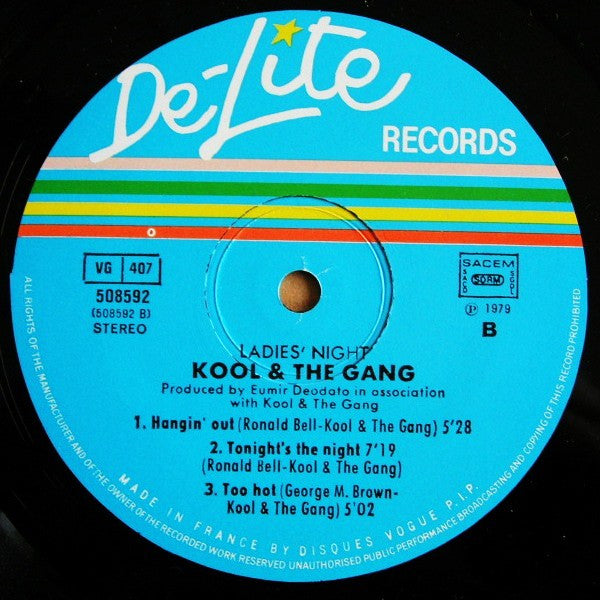 Kool And The Gang* : Ladies' Night (LP, Album)