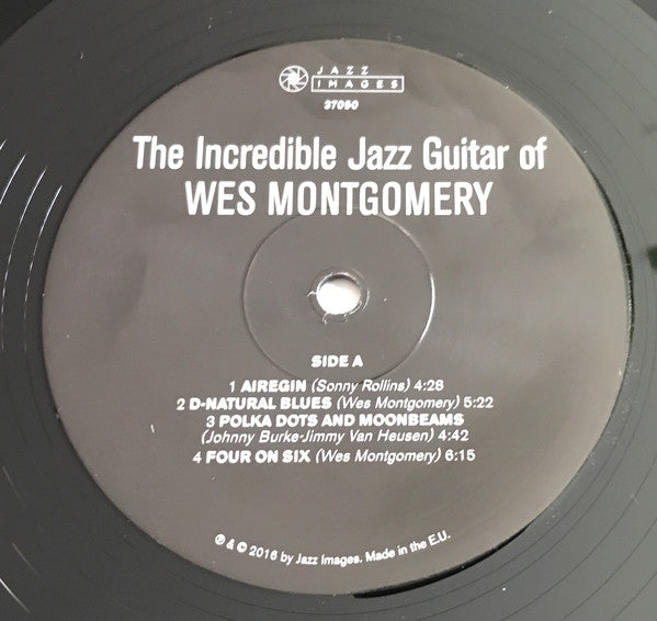 Wes Montgomery : The Incredible Jazz Guitar Of Wes Montgomery (LP, Album, Dlx, Ltd, RE, 180)