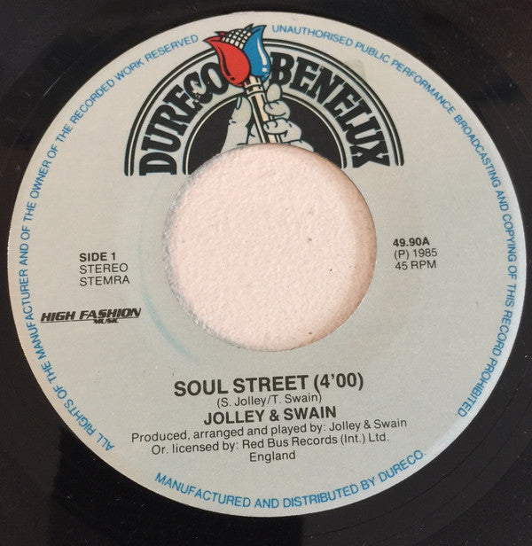 Steve Jolley & Tony Swain : Soul Street (7", Single)