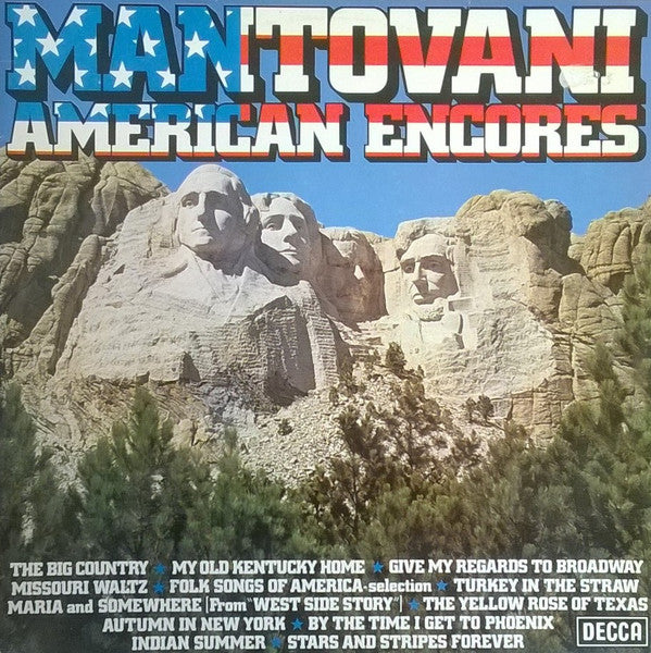 Mantovani And His Orchestra : American Encores (LP, Club)