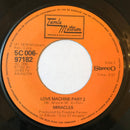 The Miracles : Love Machine (7", Single)