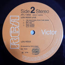 Lou Reed : Lou Reed Live (LP, Album)