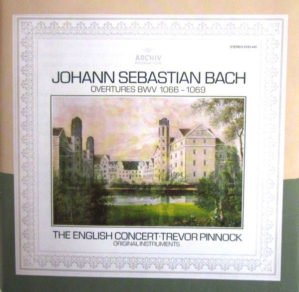 Johann Sebastian Bach – English Concert, Trevor Pinnock : Overtures BWV 1066 - 1069 (CD, Comp)