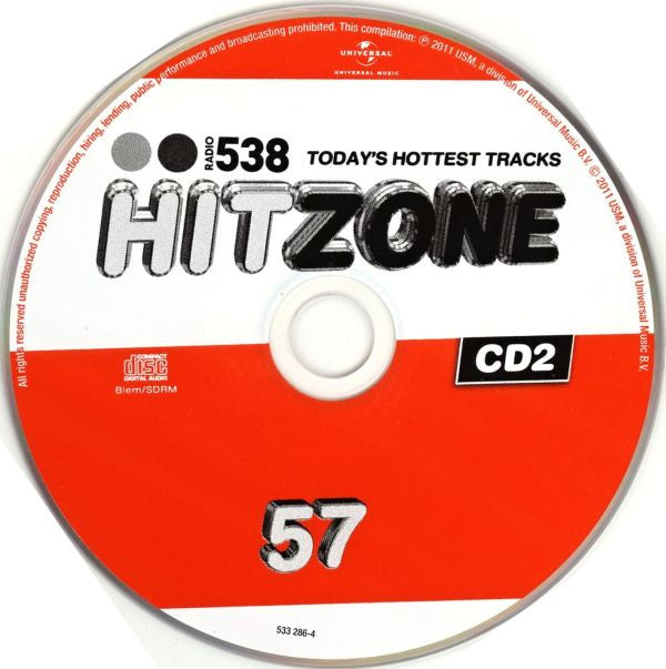 Various - Radio 538 Hitzone 57 (CD Tweedehands) - Discords.nl