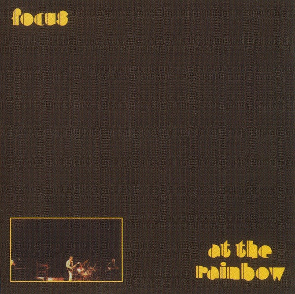 Focus (2) - At The Rainbow (CD) - Discords.nl