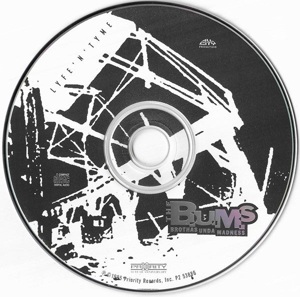 B.U.M.S. (Brothas Unda Madness), The - Lyfe'N'Tyme (CD Tweedehands) - Discords.nl