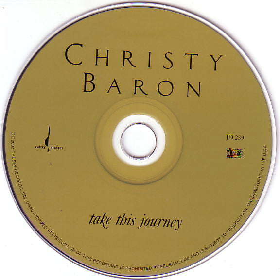 Christy Baron - Take This Journey (CD Tweedehands) - Discords.nl