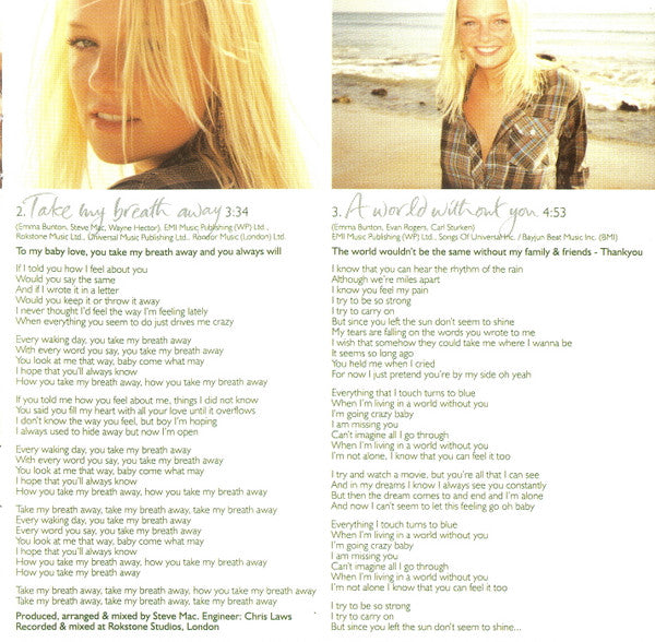 Emma Bunton - A Girl Like Me (CD) - Discords.nl