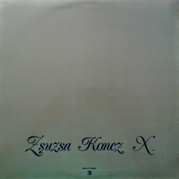 Zsuzsa Koncz - X (LP Tweedehands) - Discords.nl