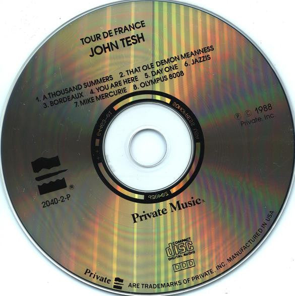 John Tesh - Tour De France (CD Tweedehands) - Discords.nl