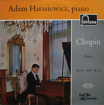 Frédéric Chopin, Adam Harasiewicz - Adam Harasiewicz, Piano - Chopin Etudes Op.10 And Op.25 (LP Tweedehands) - Discords.nl