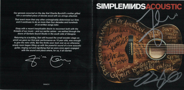 Simple Minds - Acoustic (CD Tweedehands) - Discords.nl