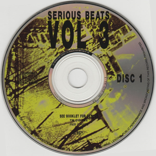 Various - Serious Beats Vol. 3 (CD Tweedehands) - Discords.nl