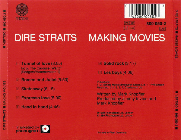 Dire Straits - Making Movies (CD) - Discords.nl