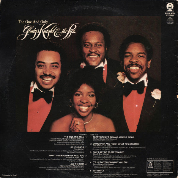 Gladys Knight And The Pips - The One And Only... (LP Tweedehands) - Discords.nl