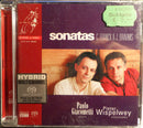 César Franck & Johannes Brahms - Paolo Giacometti, Pieter Wispelwey - Sonatas (CD Tweedehands) - Discords.nl