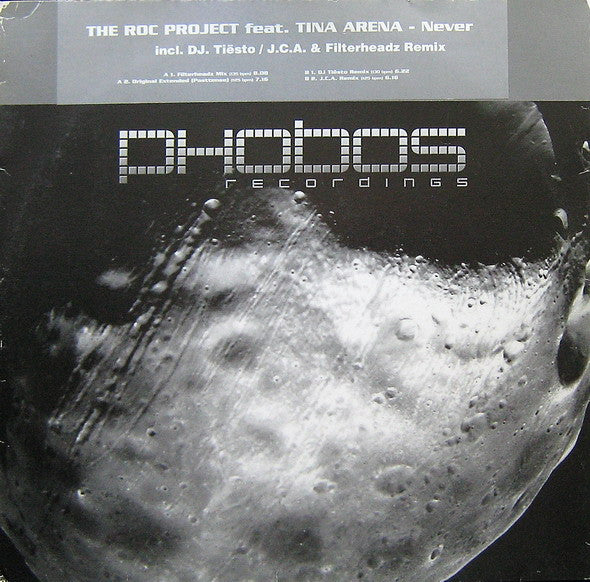 Roc Project, The Feat. Tina Arena - Never (12" Tweedehands) - Discords.nl