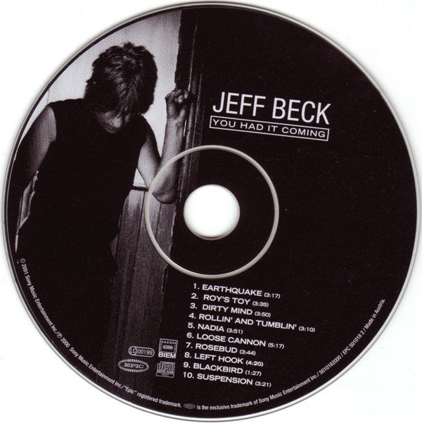 Jeff Beck - You Had It Coming (CD) - Discords.nl