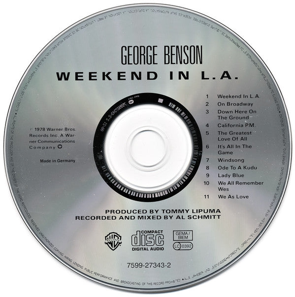 George Benson - Weekend In L.A. (CD Tweedehands) - Discords.nl