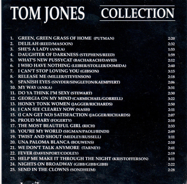 Tom Jones - Collection (CD) - Discords.nl