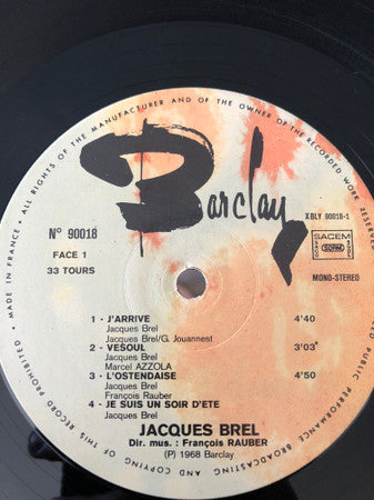Jacques Brel - Vesoul 4 (LP Tweedehands) - Discords.nl