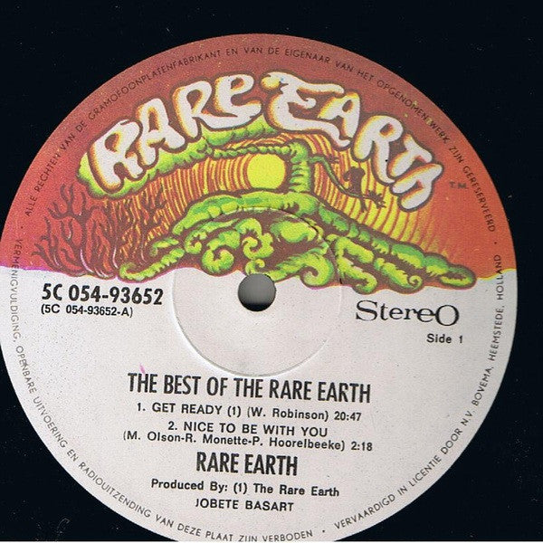 Rare Earth - The Best Of The Rare Earth (LP Tweedehands) - Discords.nl