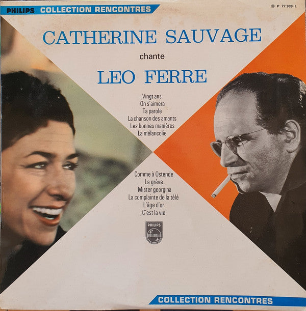 Catherine Sauvage - Chante Leo Ferre (LP Tweedehands) - Discords.nl