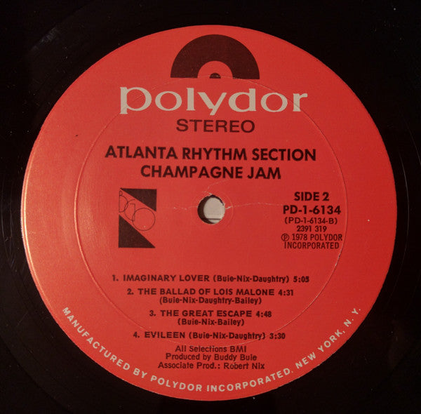 Atlanta Rhythm Section - Champagne Jam (LP Tweedehands) - Discords.nl