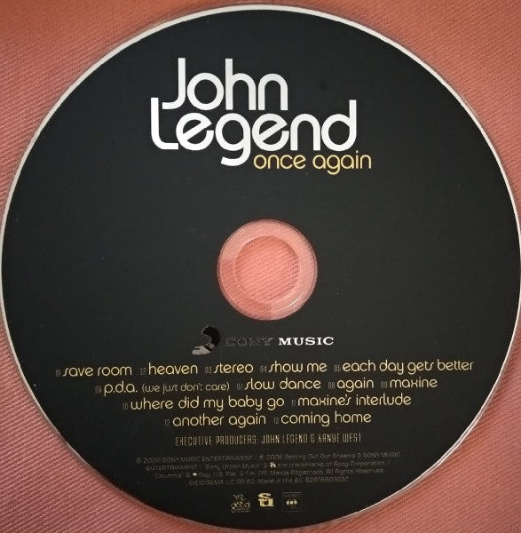 John Legend - Once Again (CD Tweedehands) - Discords.nl