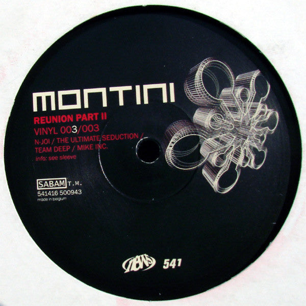 Various - Montini Reunion Part II Vinyl 003/003 (12" Tweedehands) - Discords.nl