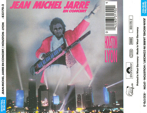 Jean-Michel Jarre - In Concert: Houston / Lyon (CD Tweedehands) - Discords.nl