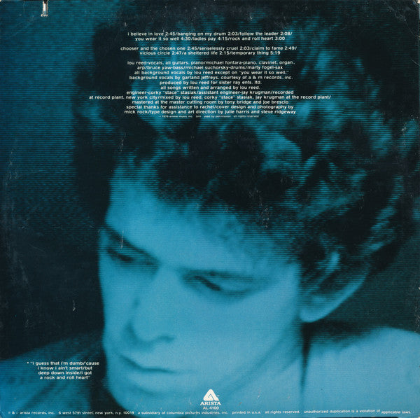 Lou Reed - Rock And Roll Heart (LP Tweedehands) - Discords.nl