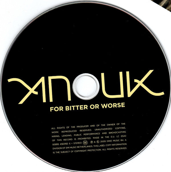 Anouk - For Bitter Or Worse (CD Tweedehands) - Discords.nl