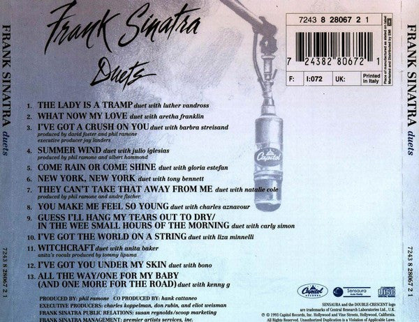 Frank Sinatra - Duets (CD Tweedehands) - Discords.nl