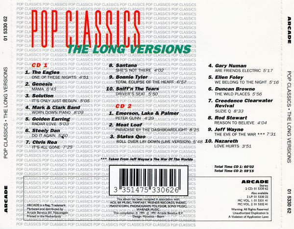 Various - Pop Classics - The Long Versions (CD Tweedehands) - Discords.nl