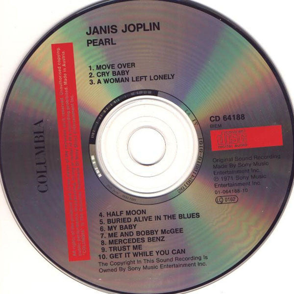 Janis Joplin - Pearl (CD) - Discords.nl