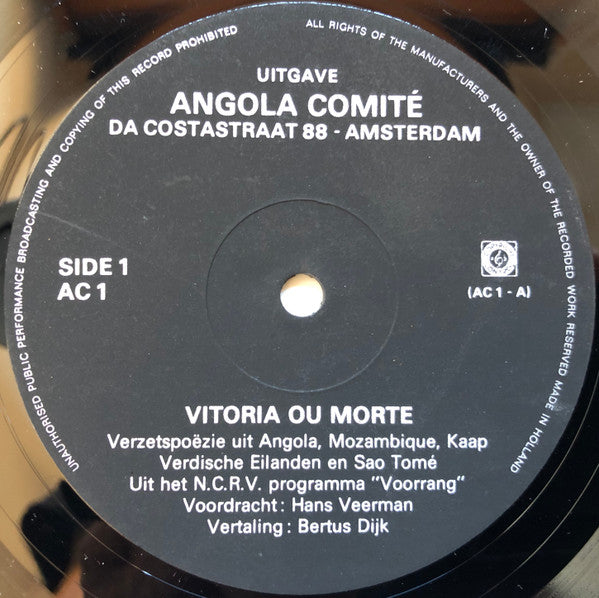 Various - Vitoria Ou Morte (LP Tweedehands) - Discords.nl