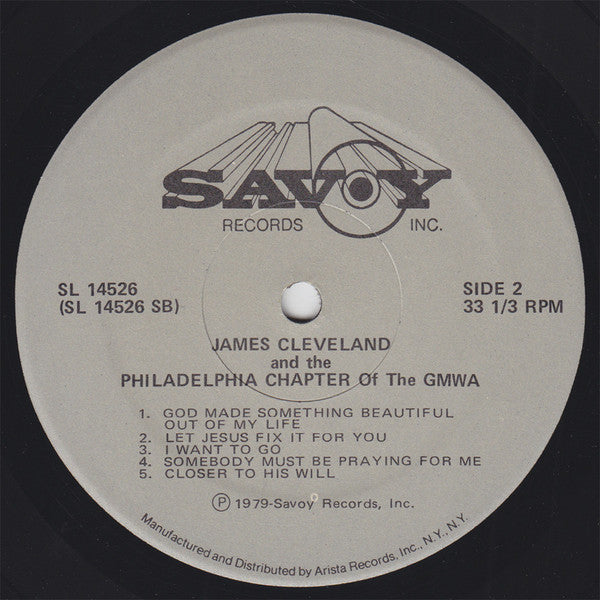 Rev. James Cleveland, Philadelphia Mass Choir Of The GMWA, The - The Promise (LP Tweedehands) - Discords.nl