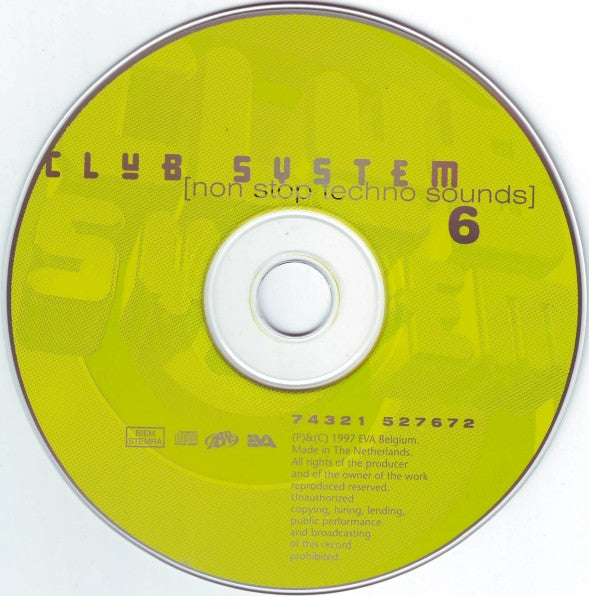 Various - Club System 6 (CD Tweedehands) - Discords.nl