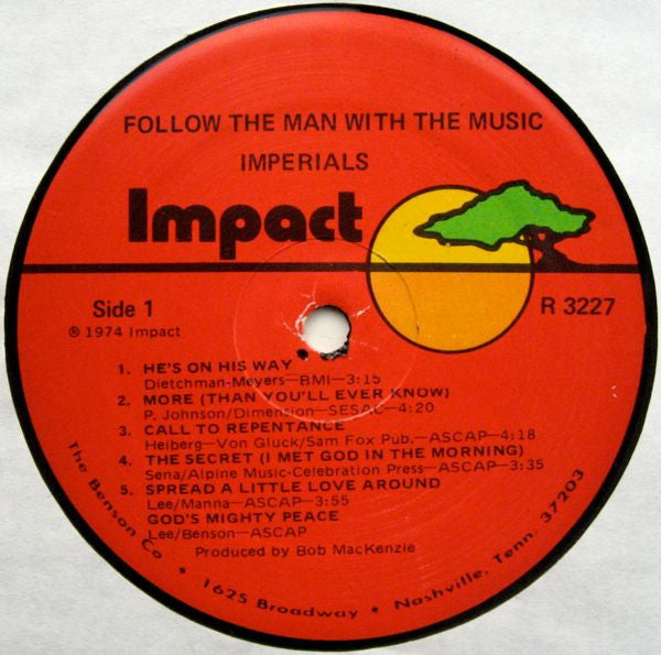 Imperials - Follow The Man With The Music (LP Tweedehands) - Discords.nl