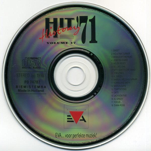 Various - Hit History '71 - Volume 17 (CD) - Discords.nl