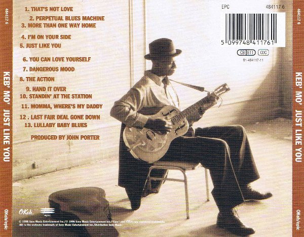 Keb' Mo' - Just Like You (CD Tweedehands) - Discords.nl