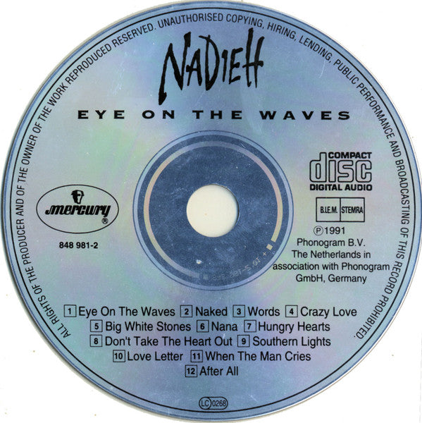 Nadieh - Eye On The Waves (CD Tweedehands) - Discords.nl