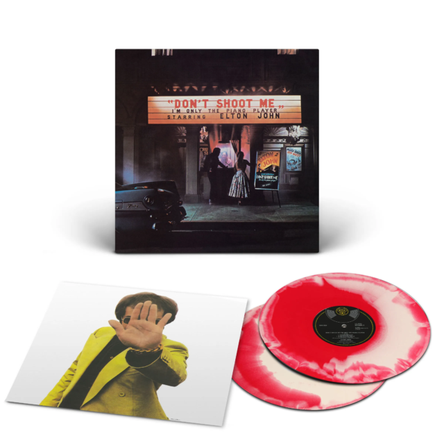 Elton John - Don’t Shoot Me I’m Only The Piano Player (50th Anniversary Edition) - Orange & White Vinyl (LP) (RSD 22-04-2023) - Discords.nl